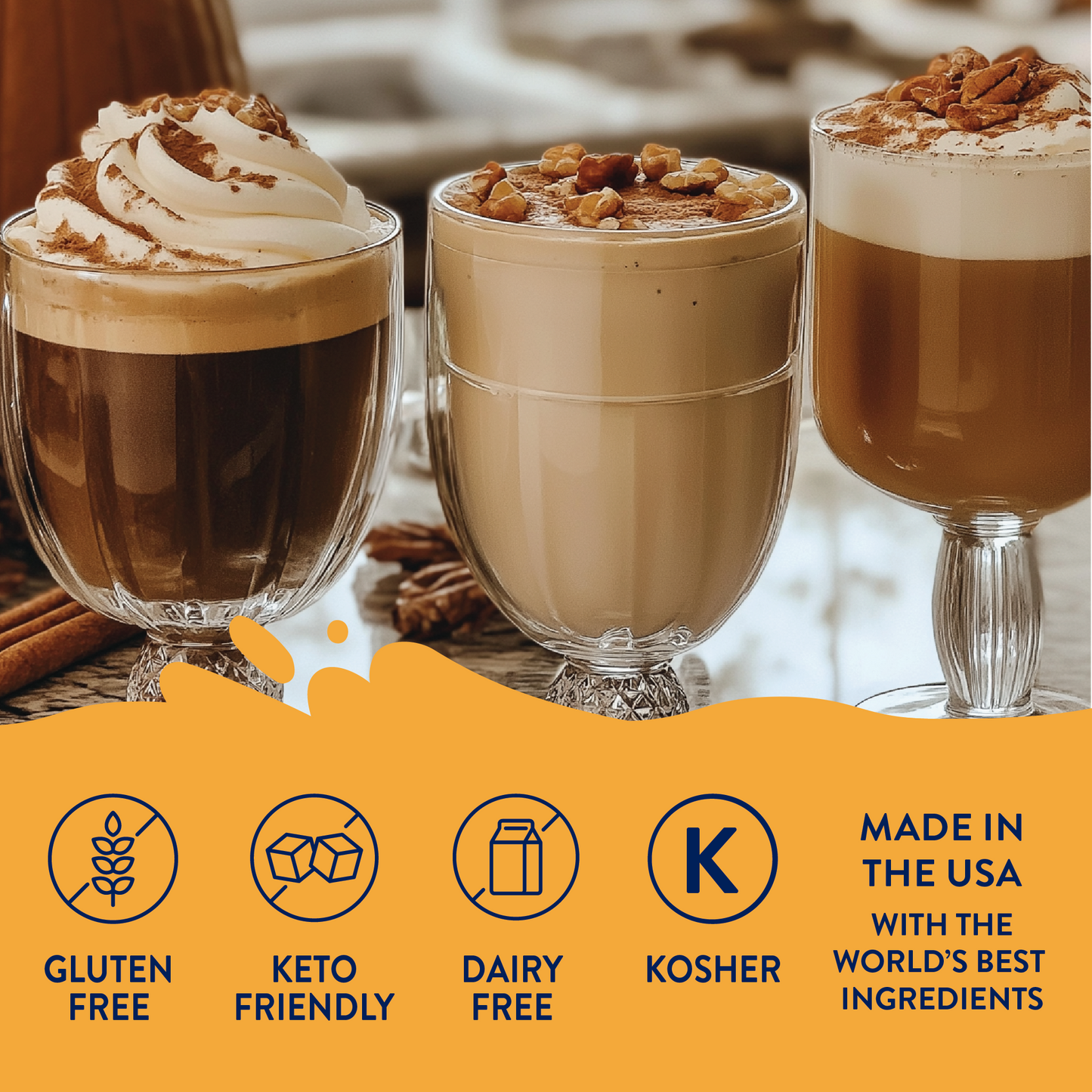 Fall Favorites Syrup Trio - Sugar Free Gift Set