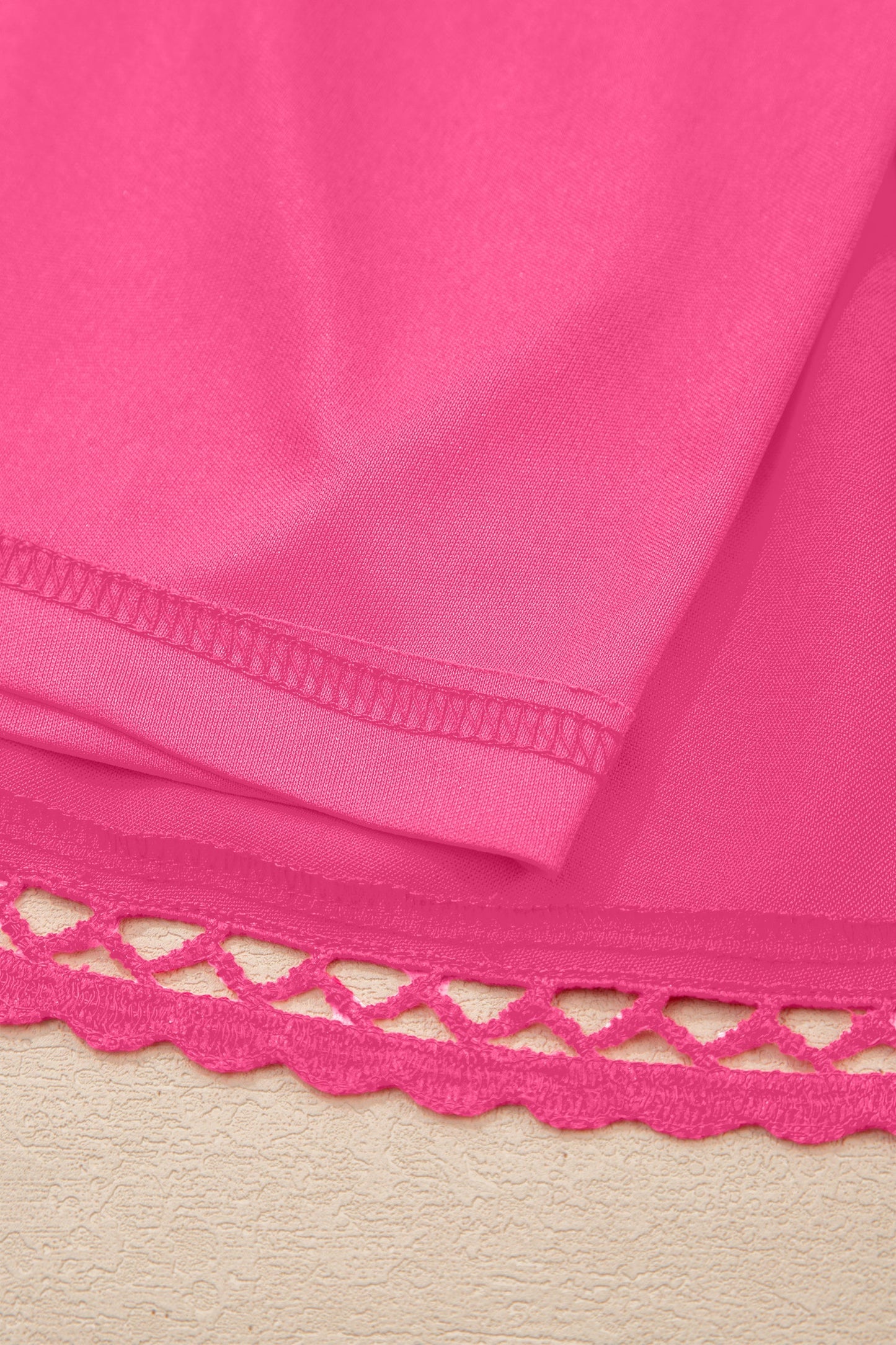 Plus Size Boho Frilled Elastic Waist Shorts