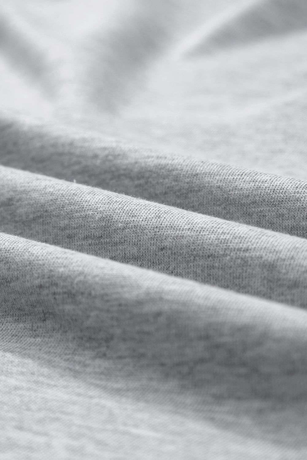 USA Lettering Patch Notch-Neck Loose Tee