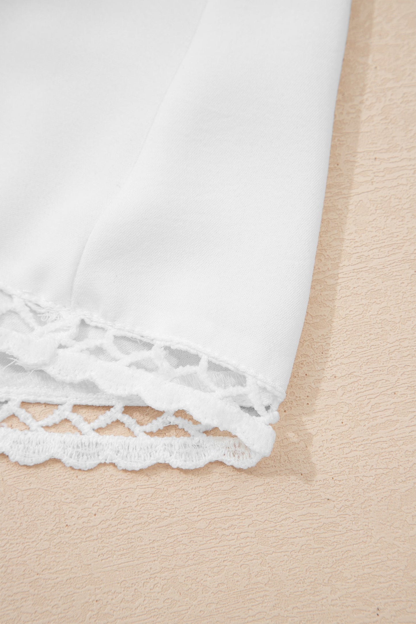 Plus Size Boho Frilled Elastic Waist Shorts