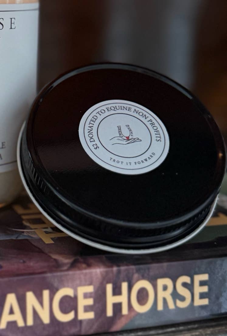 Sliding Stop - Trot It Forward Collection by Grey Horse Candle Co