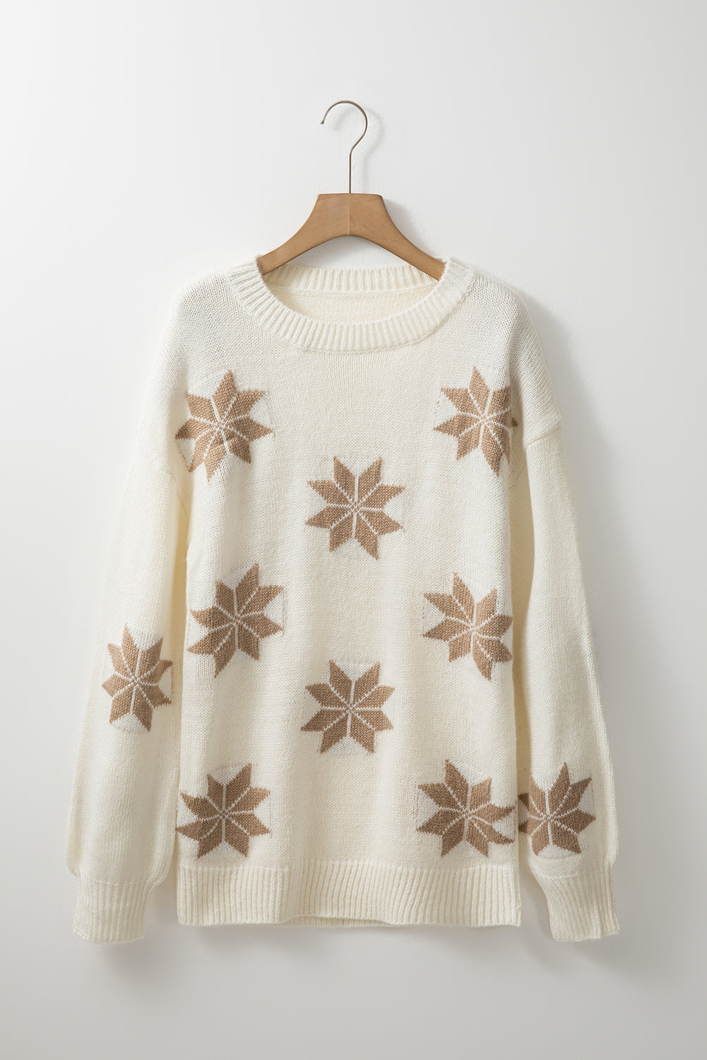 Christmas Snowflake Crewneck Sweater