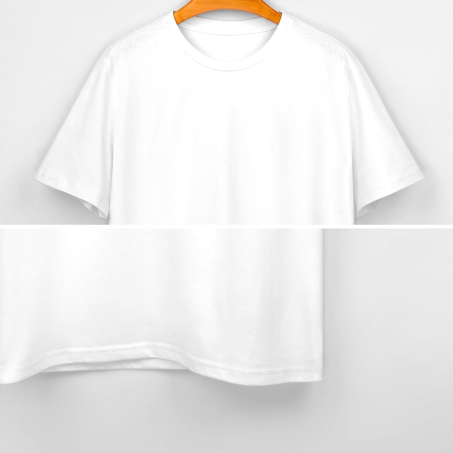 Baha Ranch Retro Pop Western Collage Cotton T Shirt