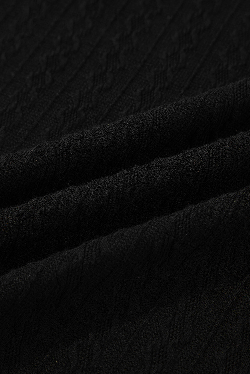 Textured Chest Pocket Top and Pants Set