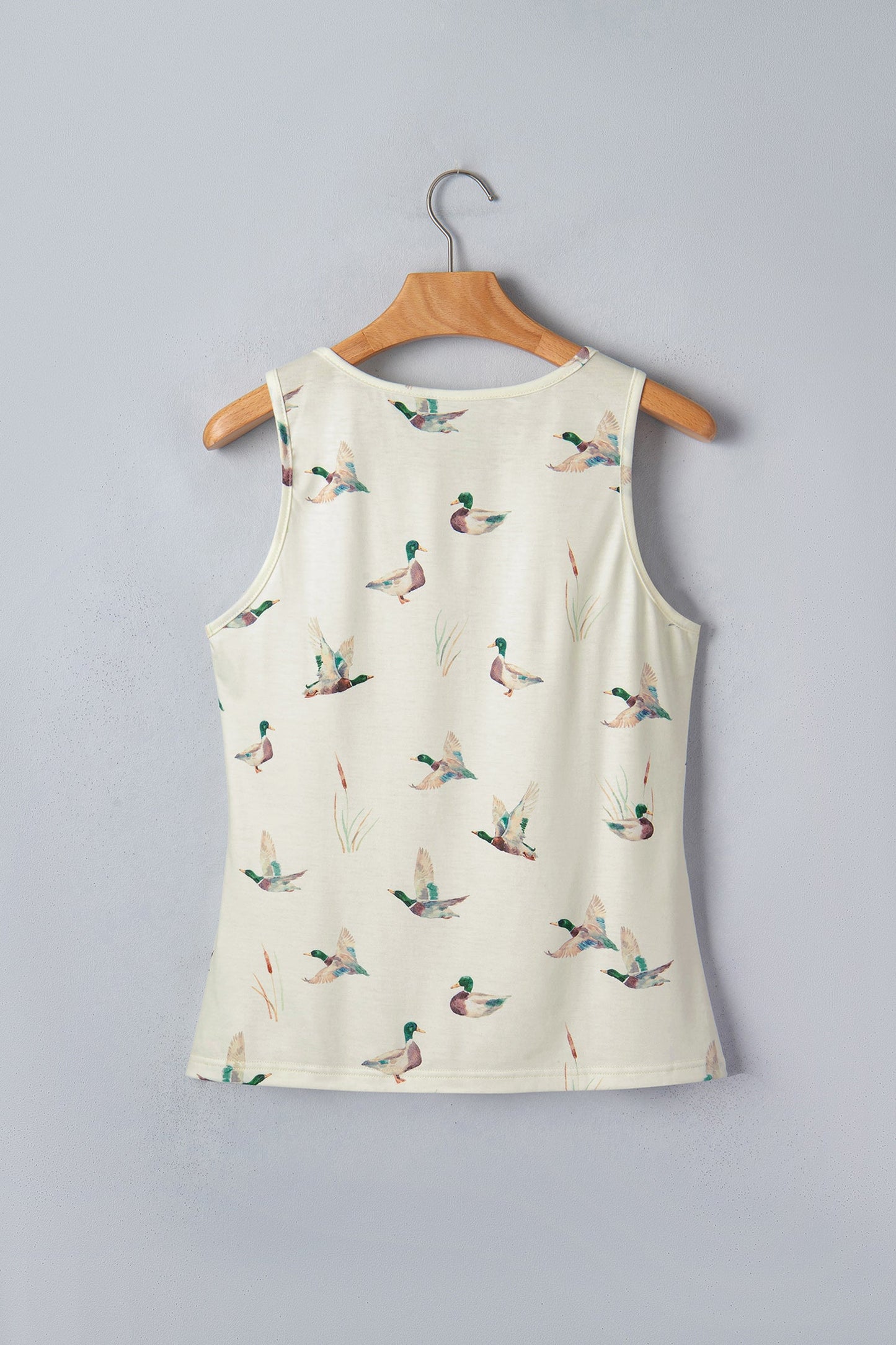 Western Mallard Round Neck Tank Top