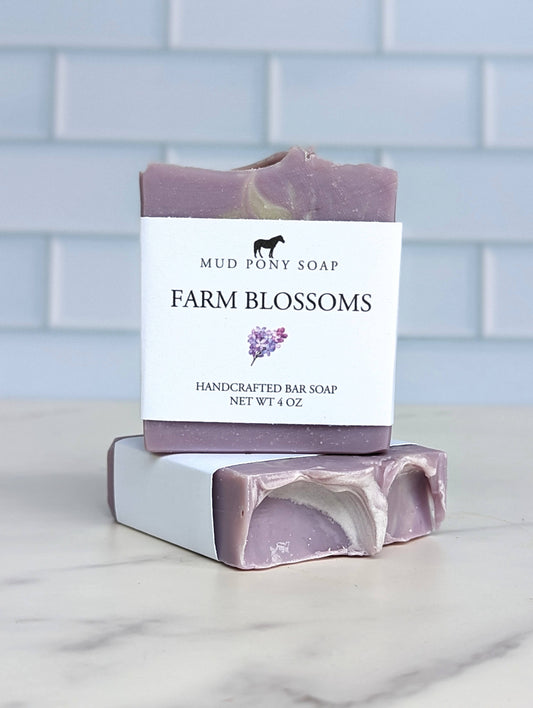 Farm Blossoms Bar Soap by Mud Pony