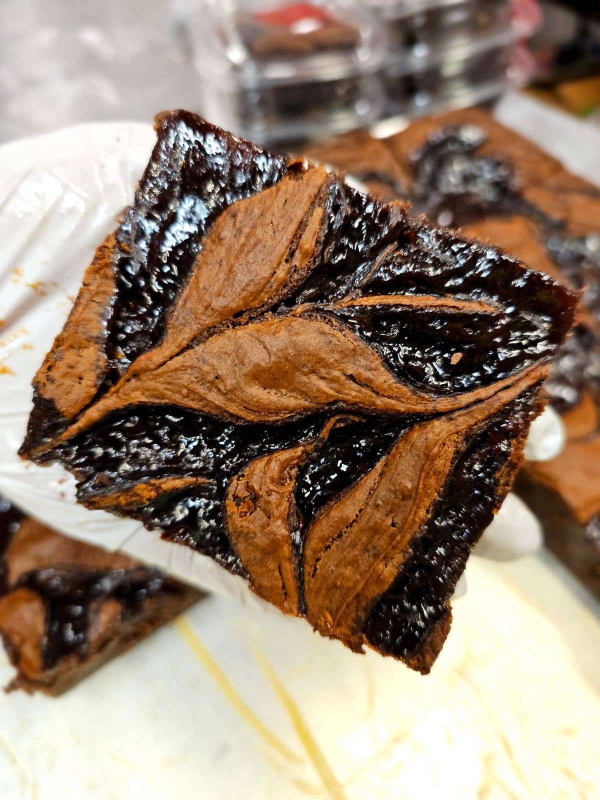 Brownie: Chocolate Raspberry