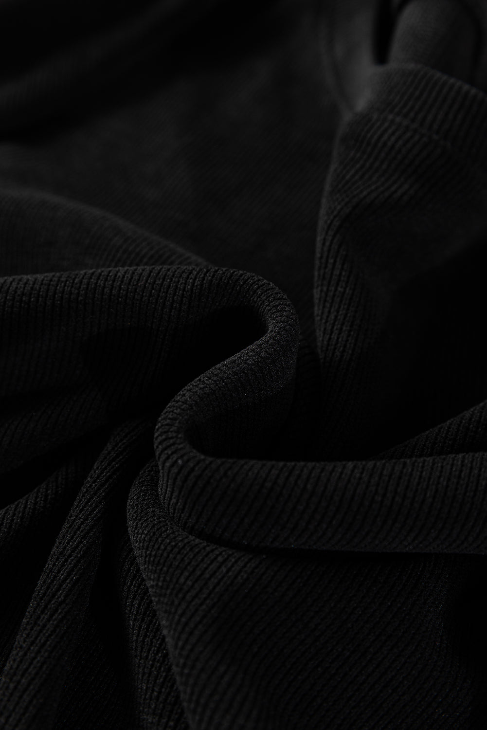 Solid Textured Knit Pullover and Shorts Set