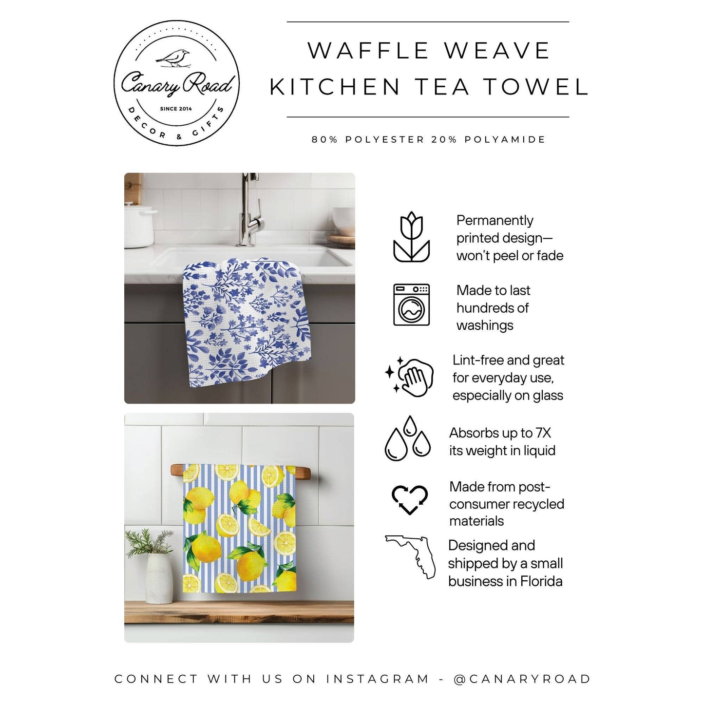Aztec Cactus Western Horse Desert Arizona Kitchen Towel
