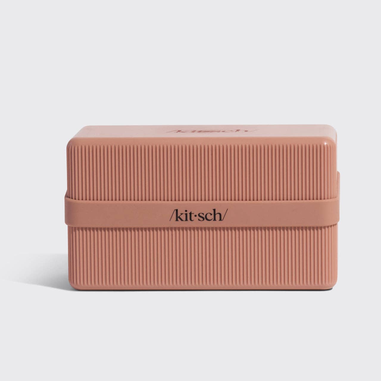 4-Compartment Travel Case - Terracotta by Kitsch