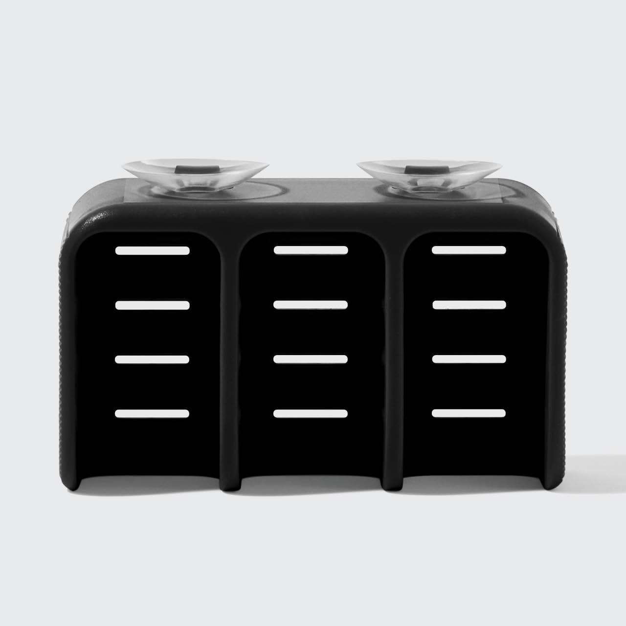 Self-Draining Soap Dish - Black By KITSCH
