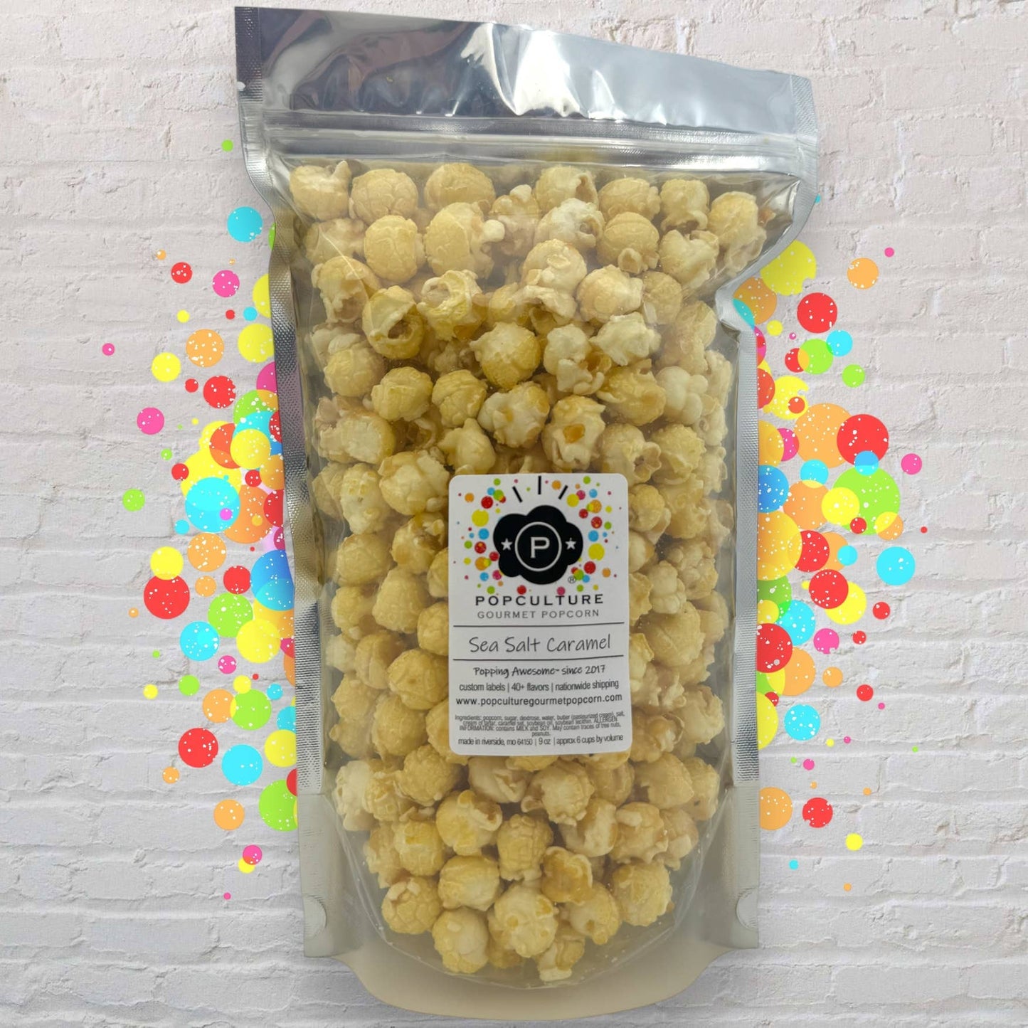 Sea Salt Caramel By Popculture Gourmet Popcorn