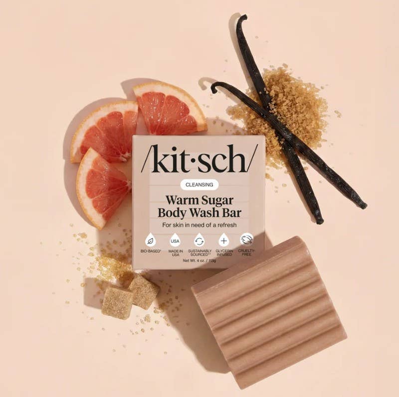 Cleansing Warm Sugar Body Wash Bar by Kitsch
