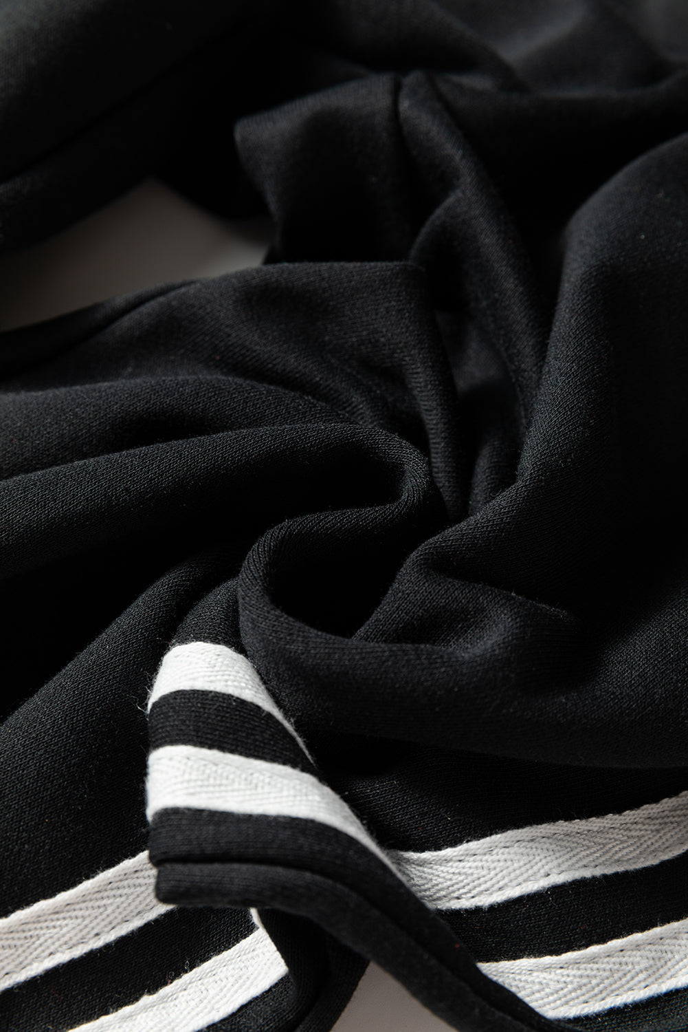 Varsity Stripe Detail Crewneck and Sweatpants Set