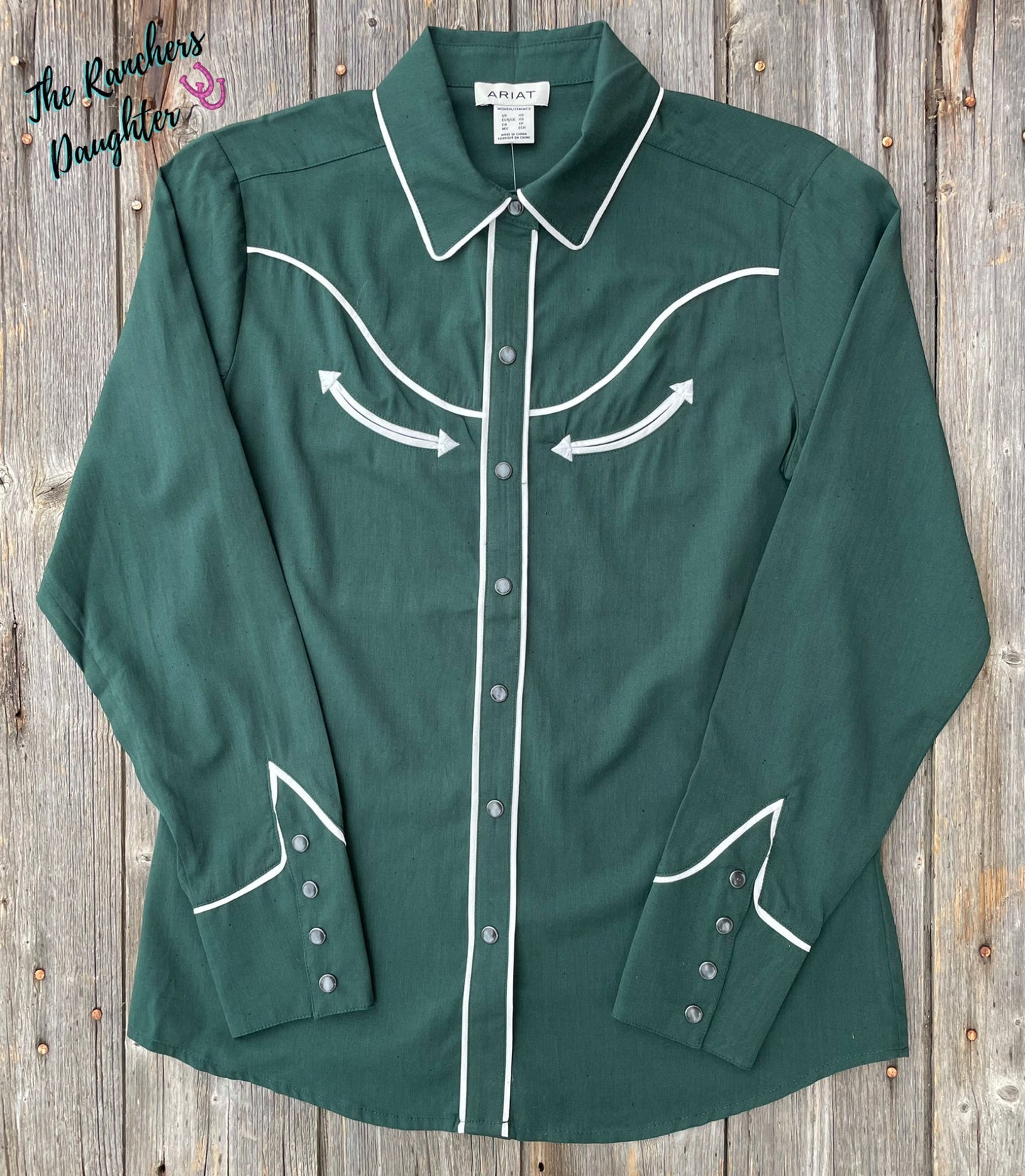 Ariat Women's Pine Grove Mirrorball Blouse