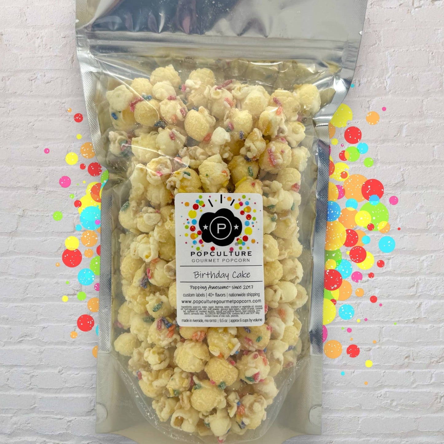 Birthday Cake By Popculture Gourmet Popcorn