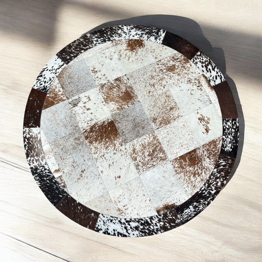Patchwork cowhide Rug