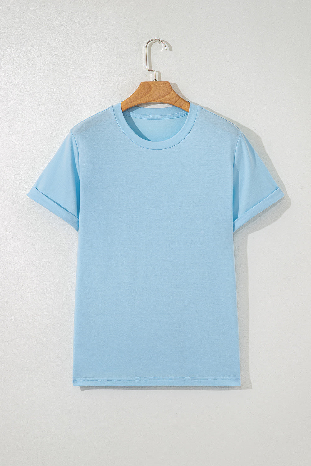 Plain Crew Neck Tee