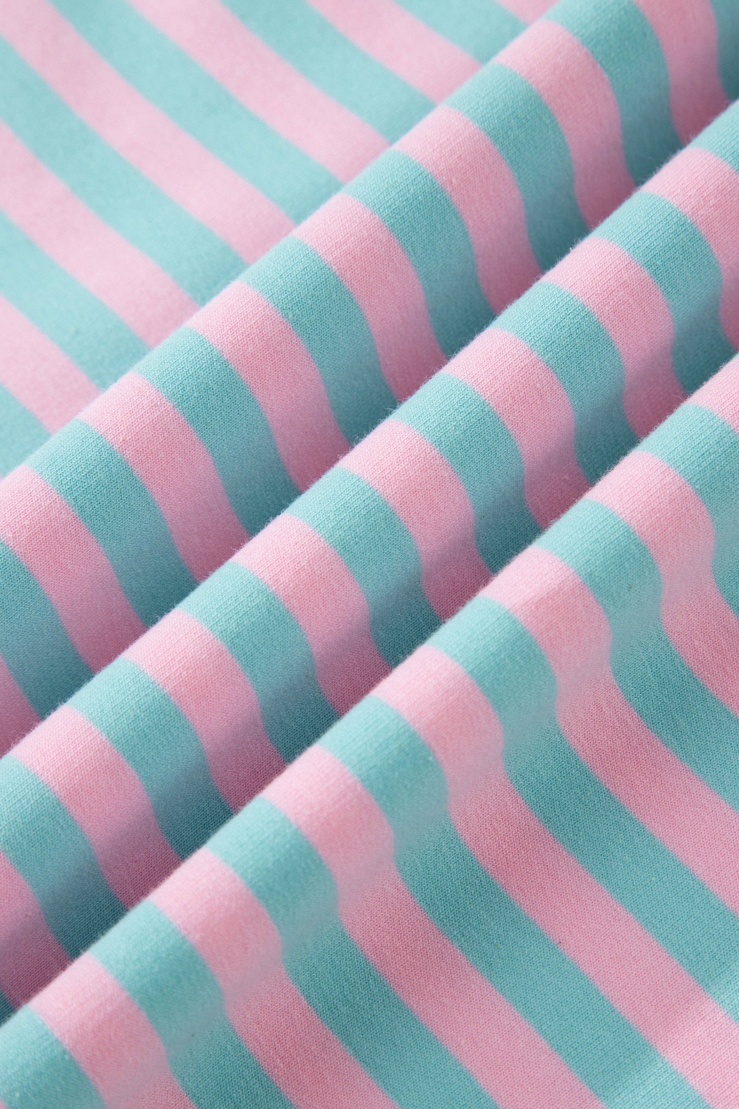 Stripe Colorblock Pullover & Pull-On Shorts Set