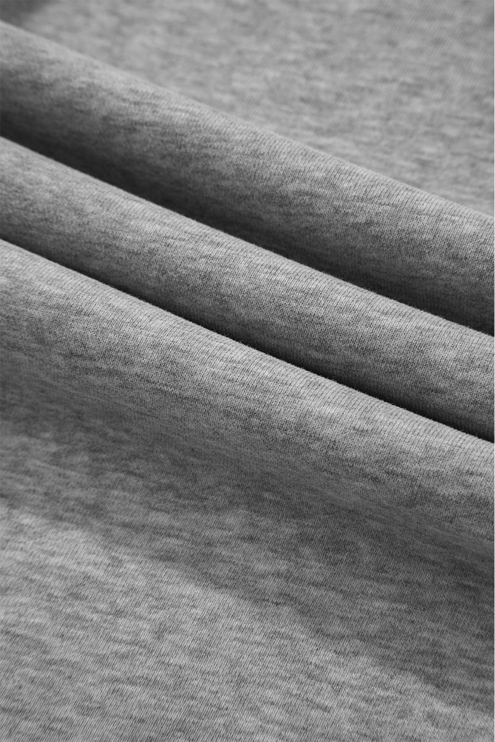 Solid Fleece-Lined Drawstring Waist Pants