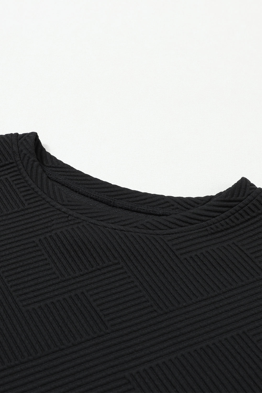 Textured Top and Pants Set