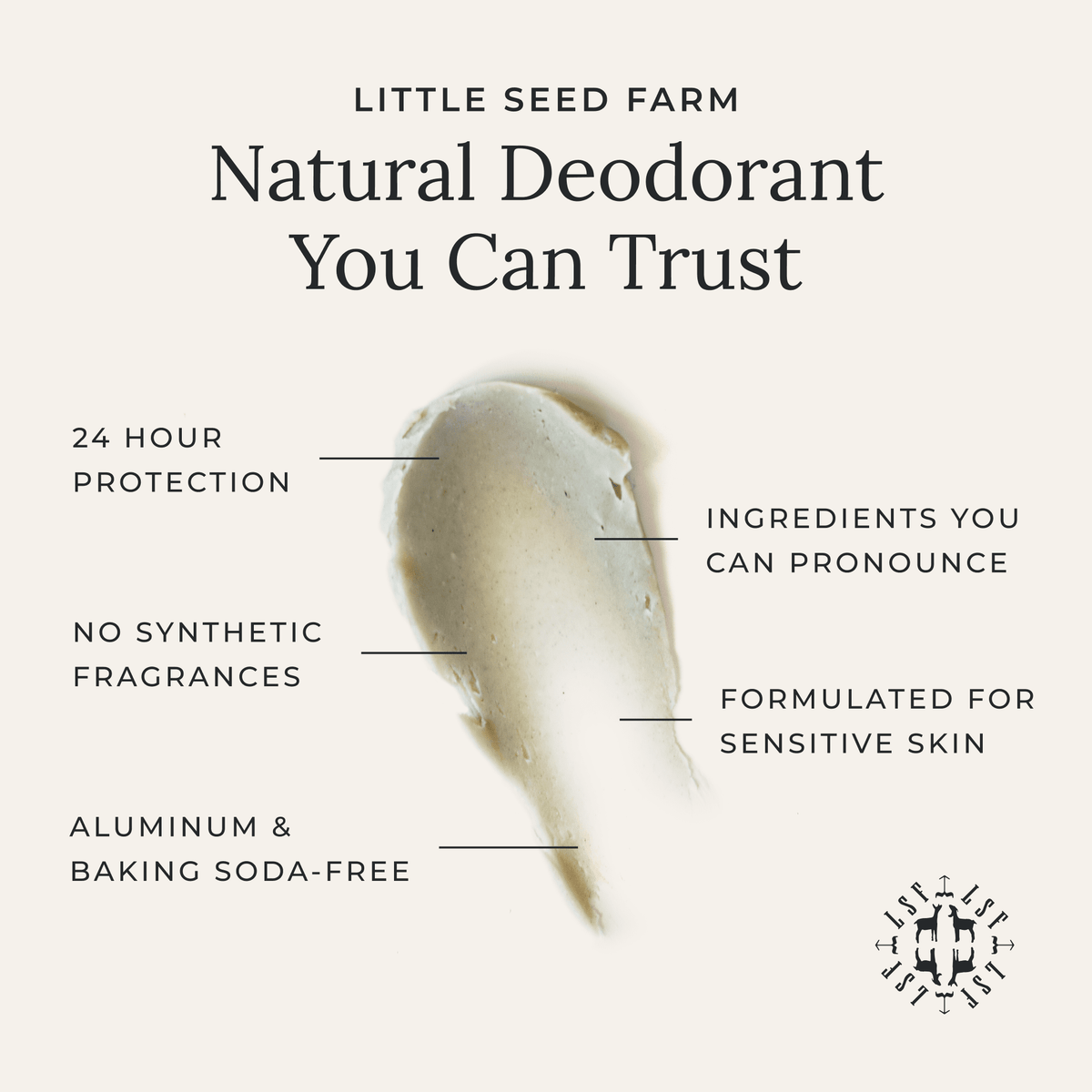 Cedar Vanilla Deodorant Cream BEST Deodarant out there !
