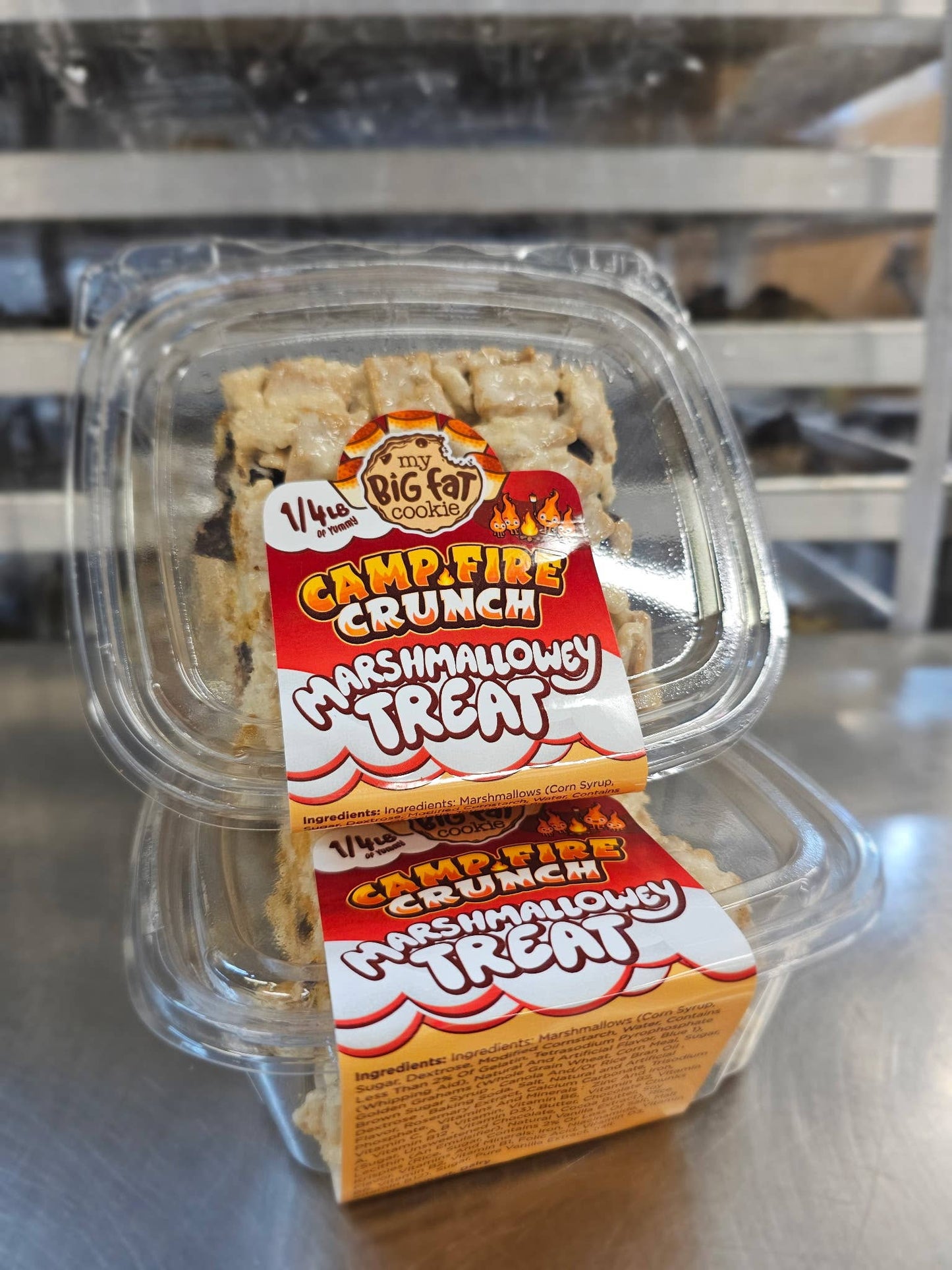 Marshmallowey Treat: S'mores Camp Fire Crunch