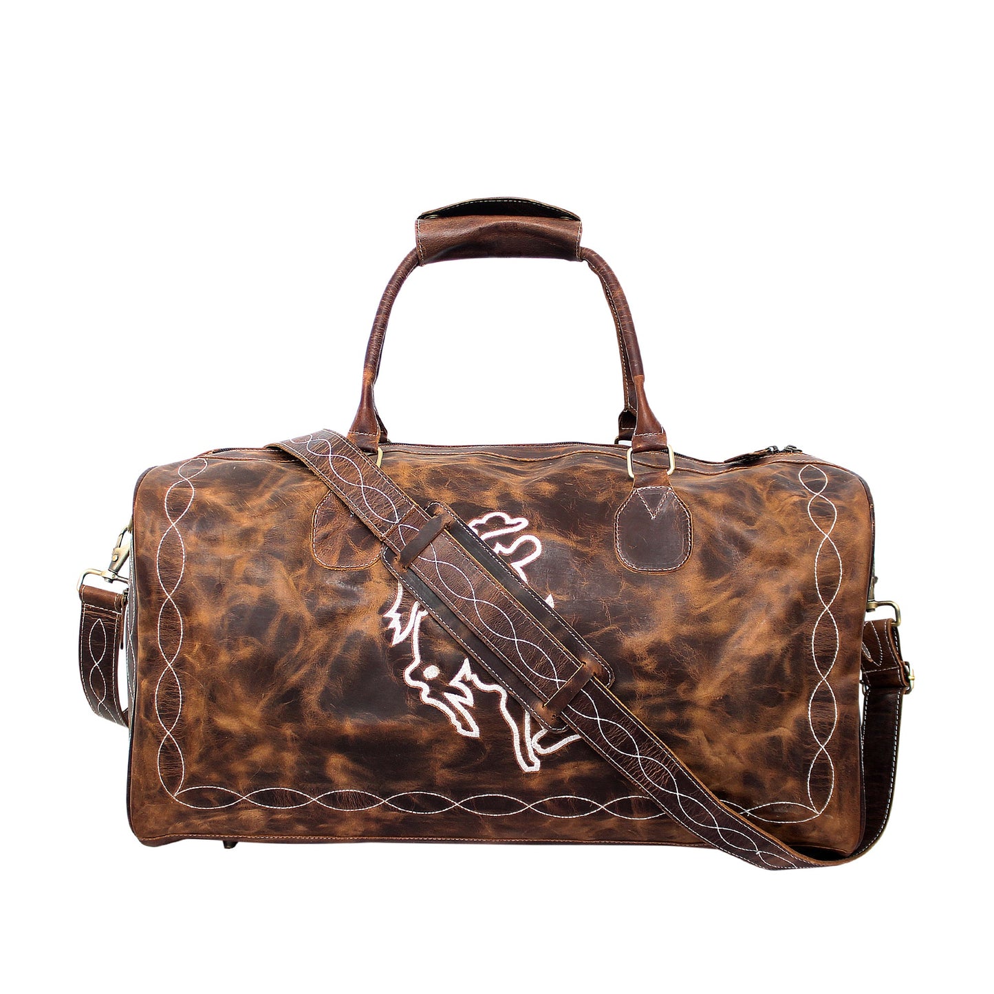 Bucking Horse Vintage Duffle Bag