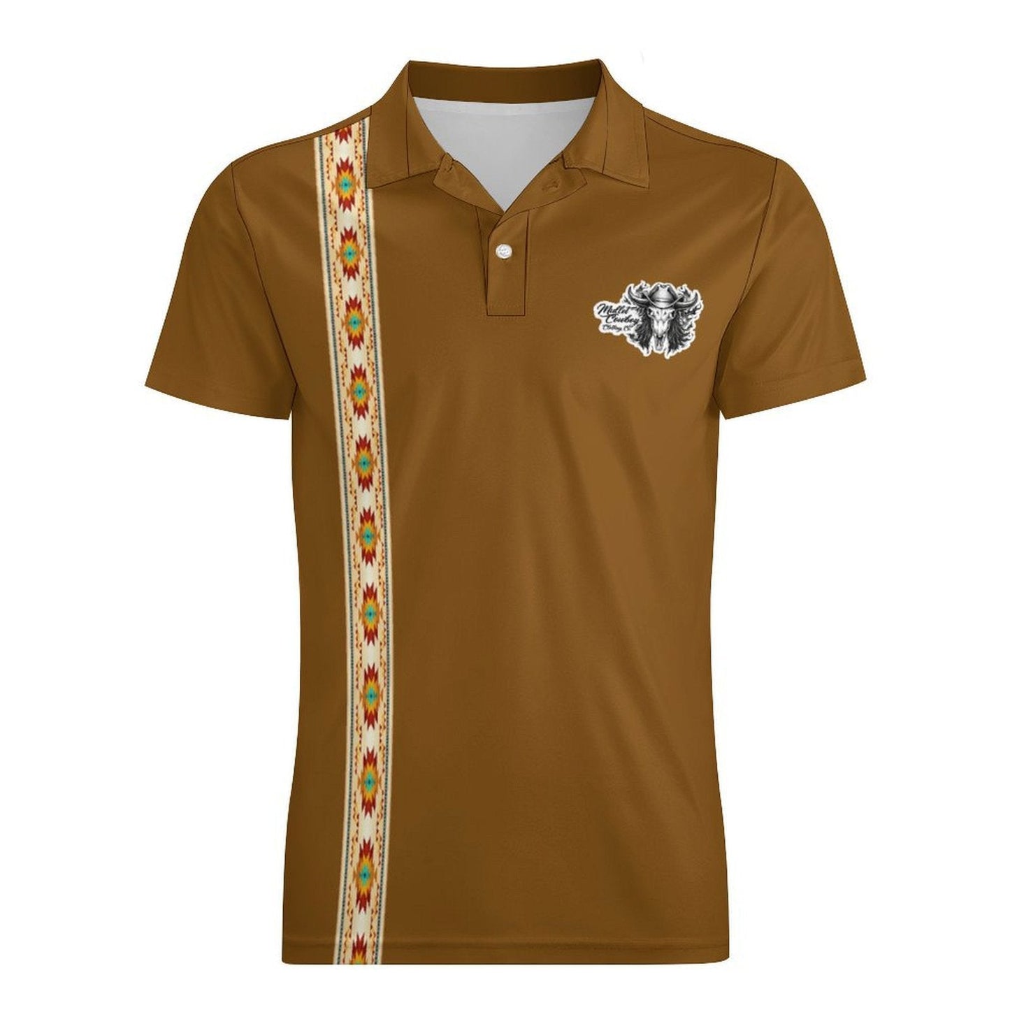 Mullet Cowboy Clothing Co Men's Premium Ice Silk Polo Shirt