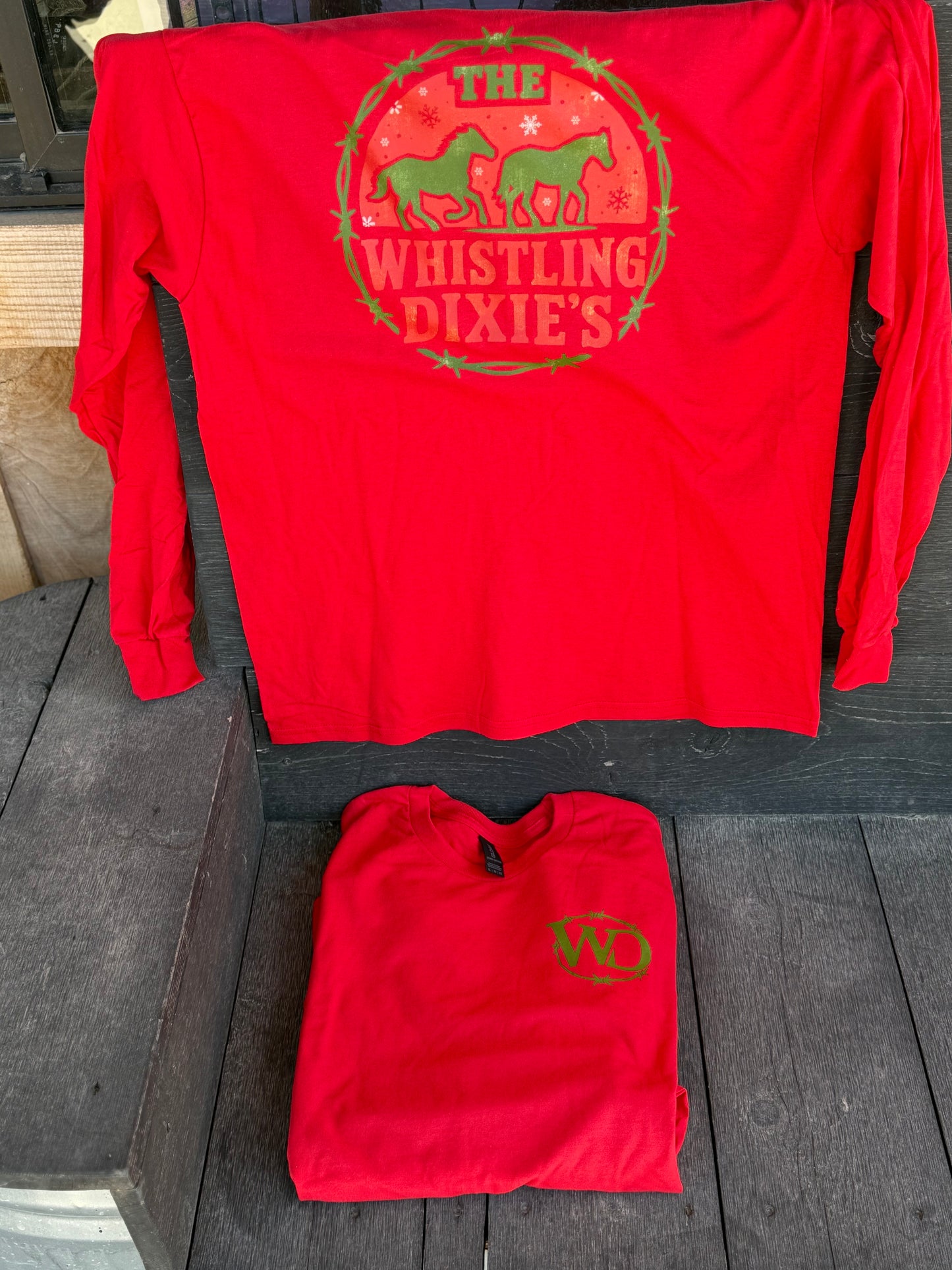 Whistling Dixie New Winter logo long sleeves