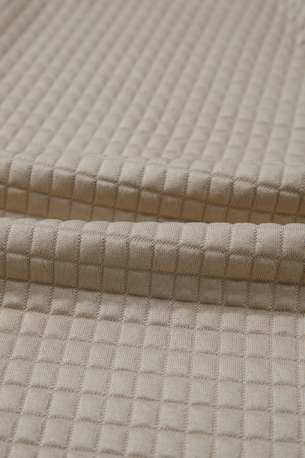 Colorblock Patchwork Textured Top and Short Set