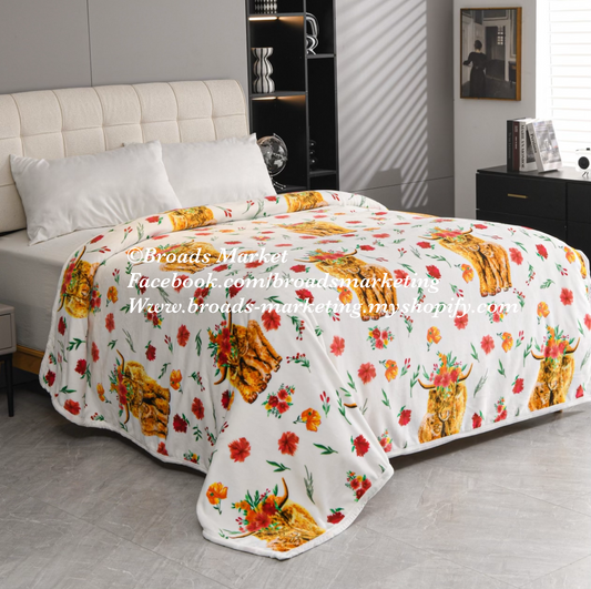 Highland Mama Super Plush Blanket