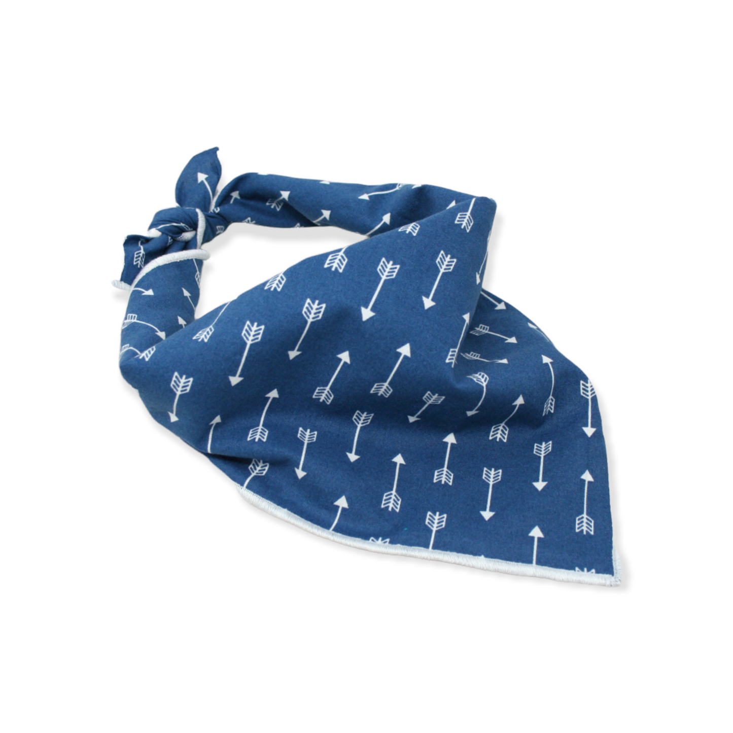 Blue Arrows Dog Bandana