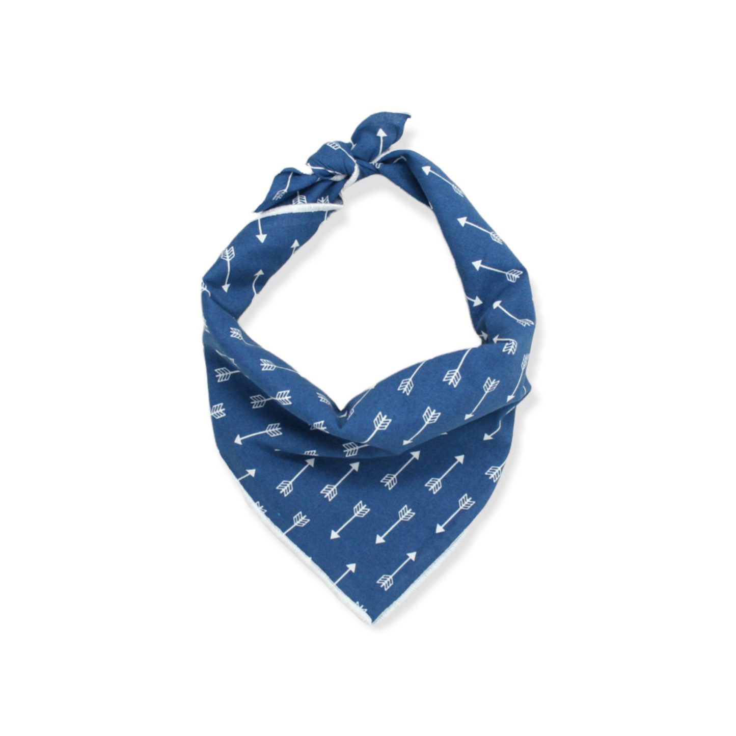 Blue Arrows Dog Bandana