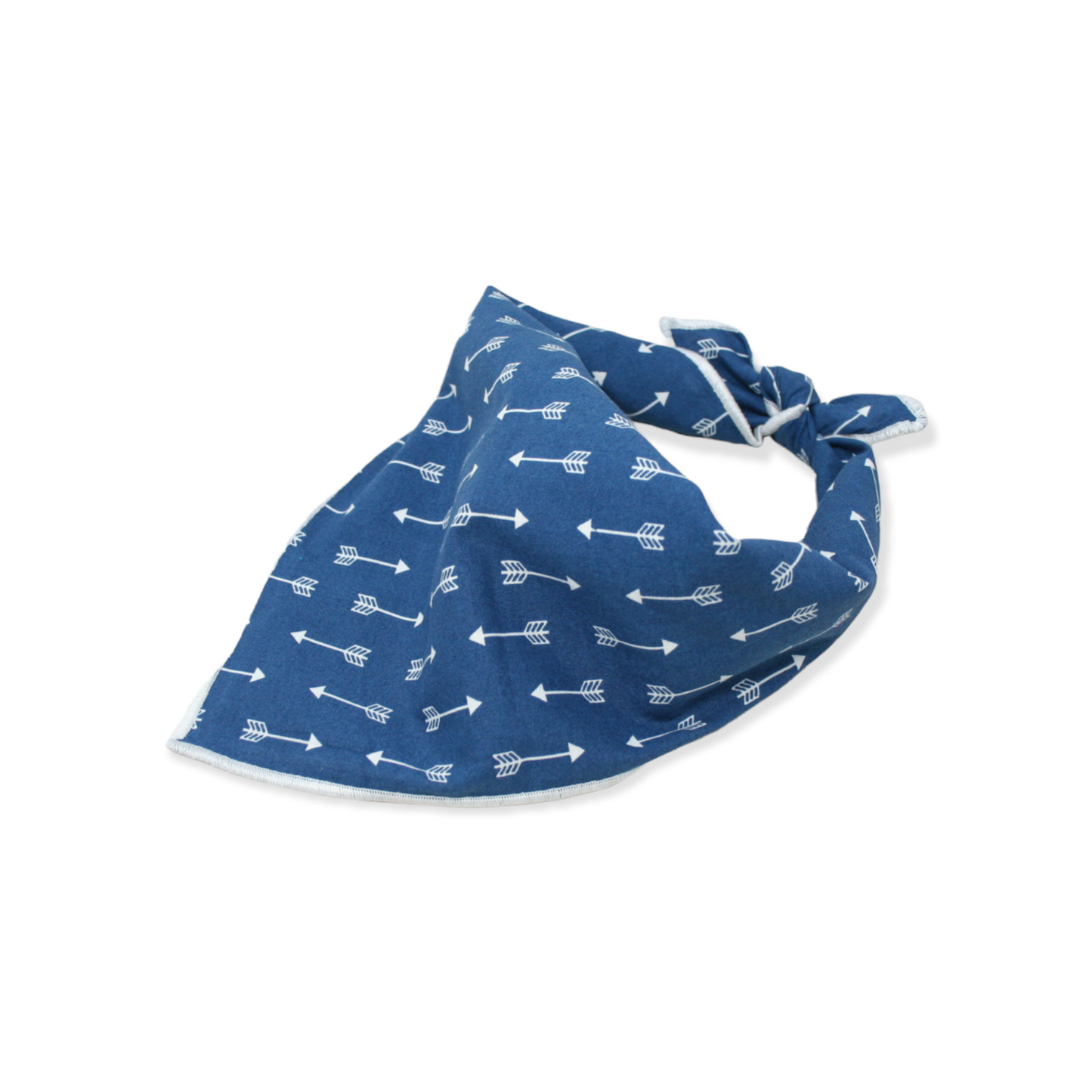 Blue Arrows Dog Bandana