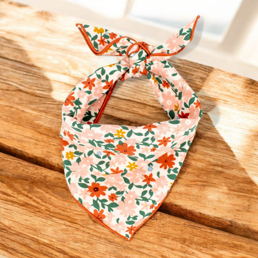 Cottage Floral Dog Bandana