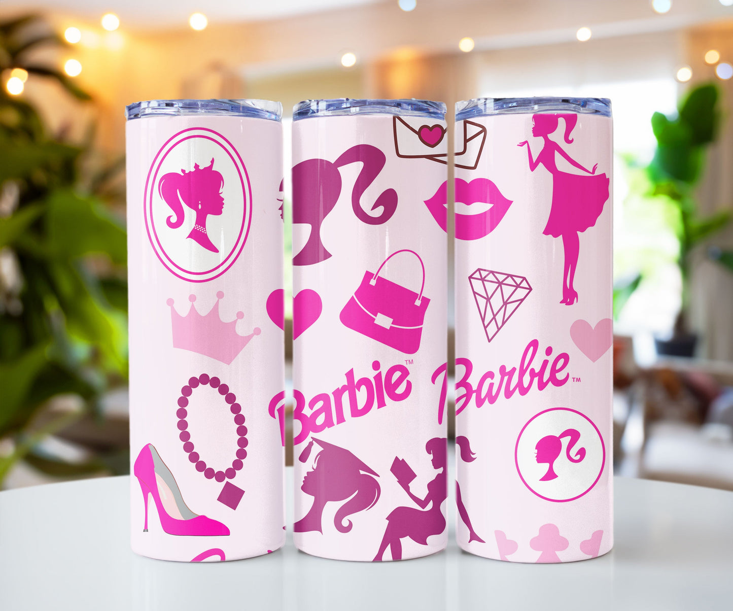 Barbie Themed Stainless steel tumbler