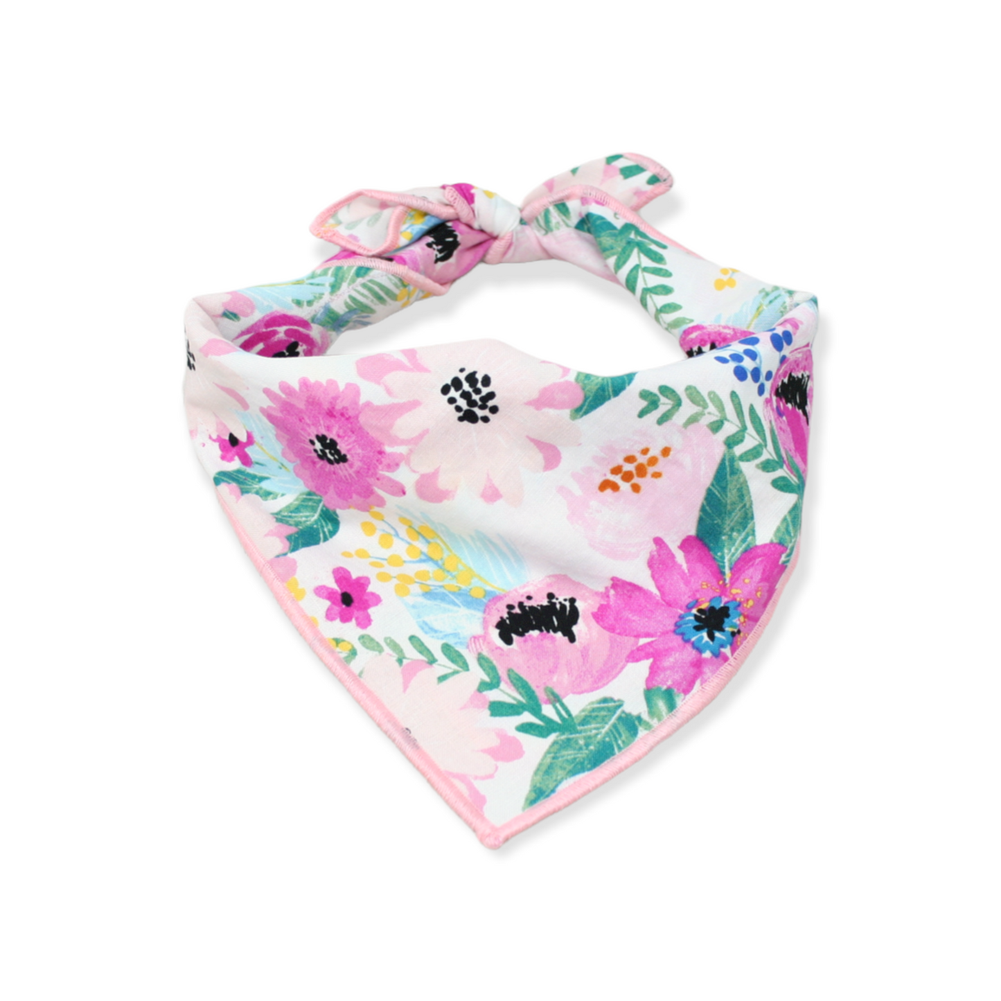 Colorful Watercolor Dog Bandana