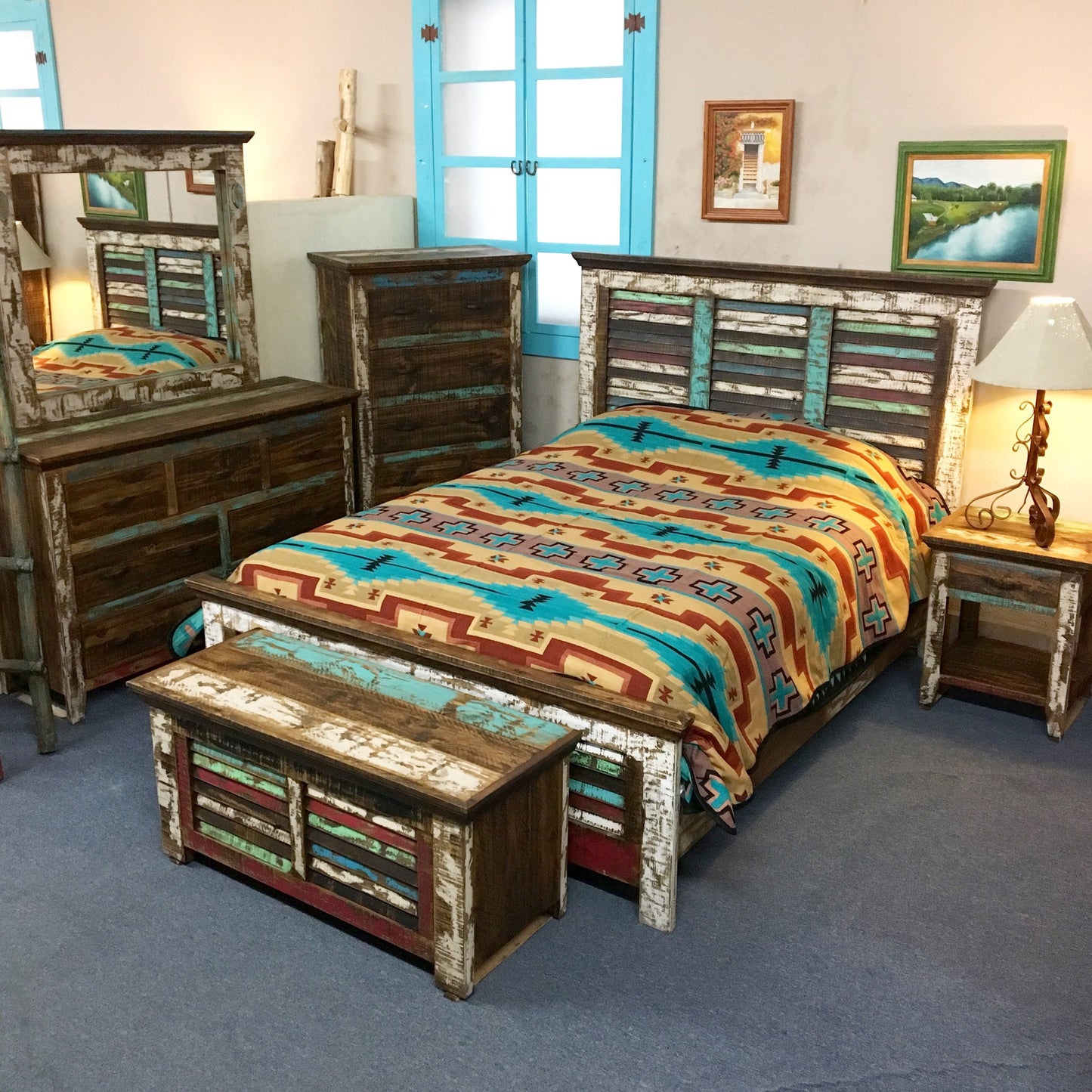 Cabana Rustic Bed