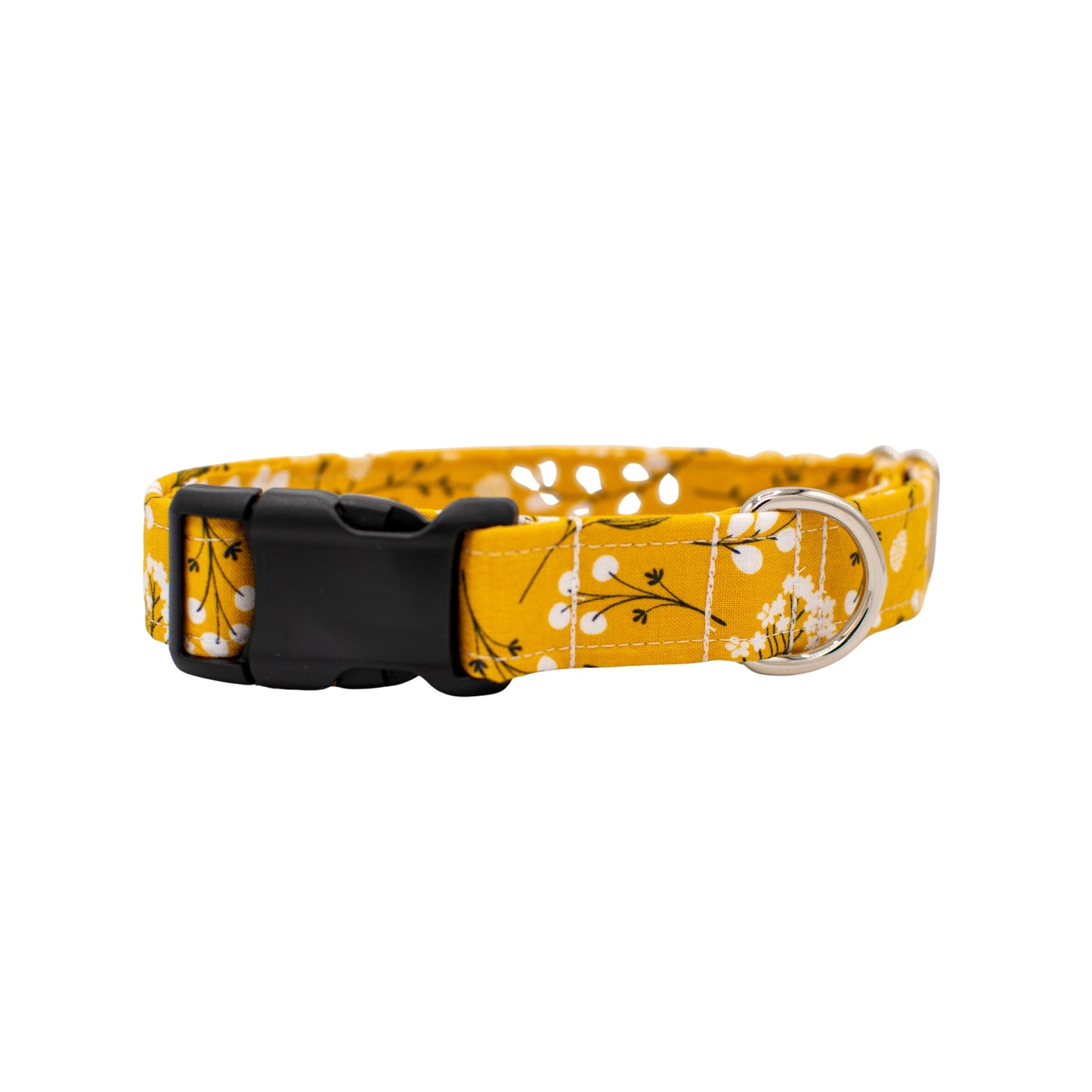 Mustard Floral Dog Collar