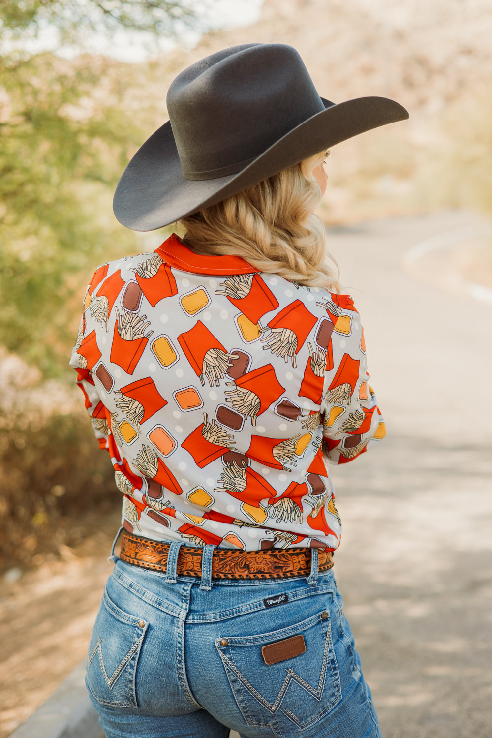 Feed Me Fries & Tell Me I'm Pretty Button Down