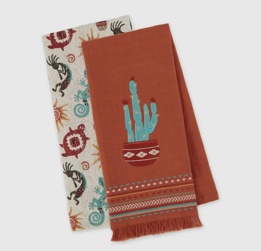 Desert Cactus Dish towel set