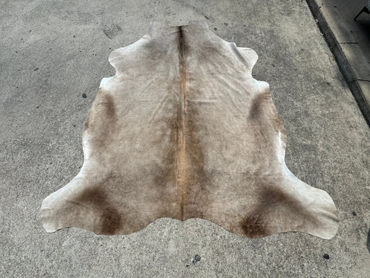 Medium Champagne cowhide