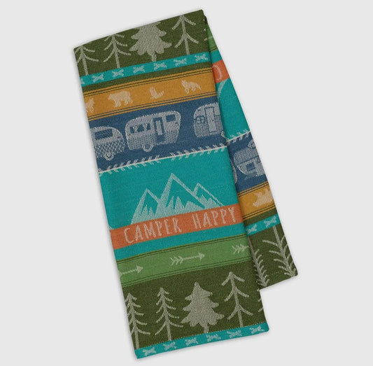 RV Park Jacquard Dishtowel