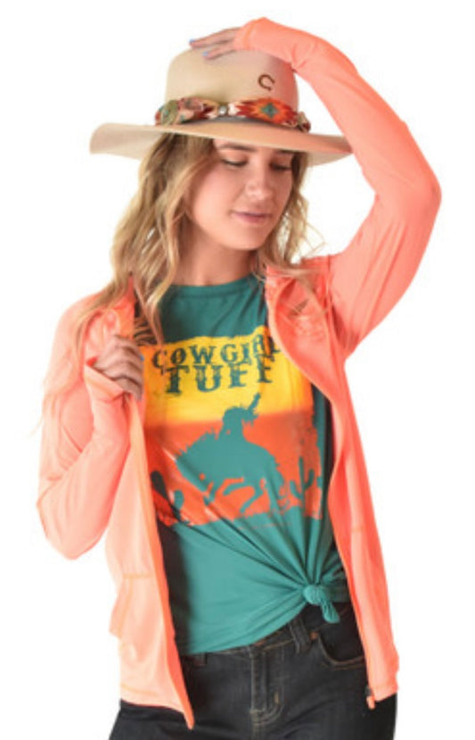 Short sleeve Cowgirl Desert tee by Cowgirl Tuff