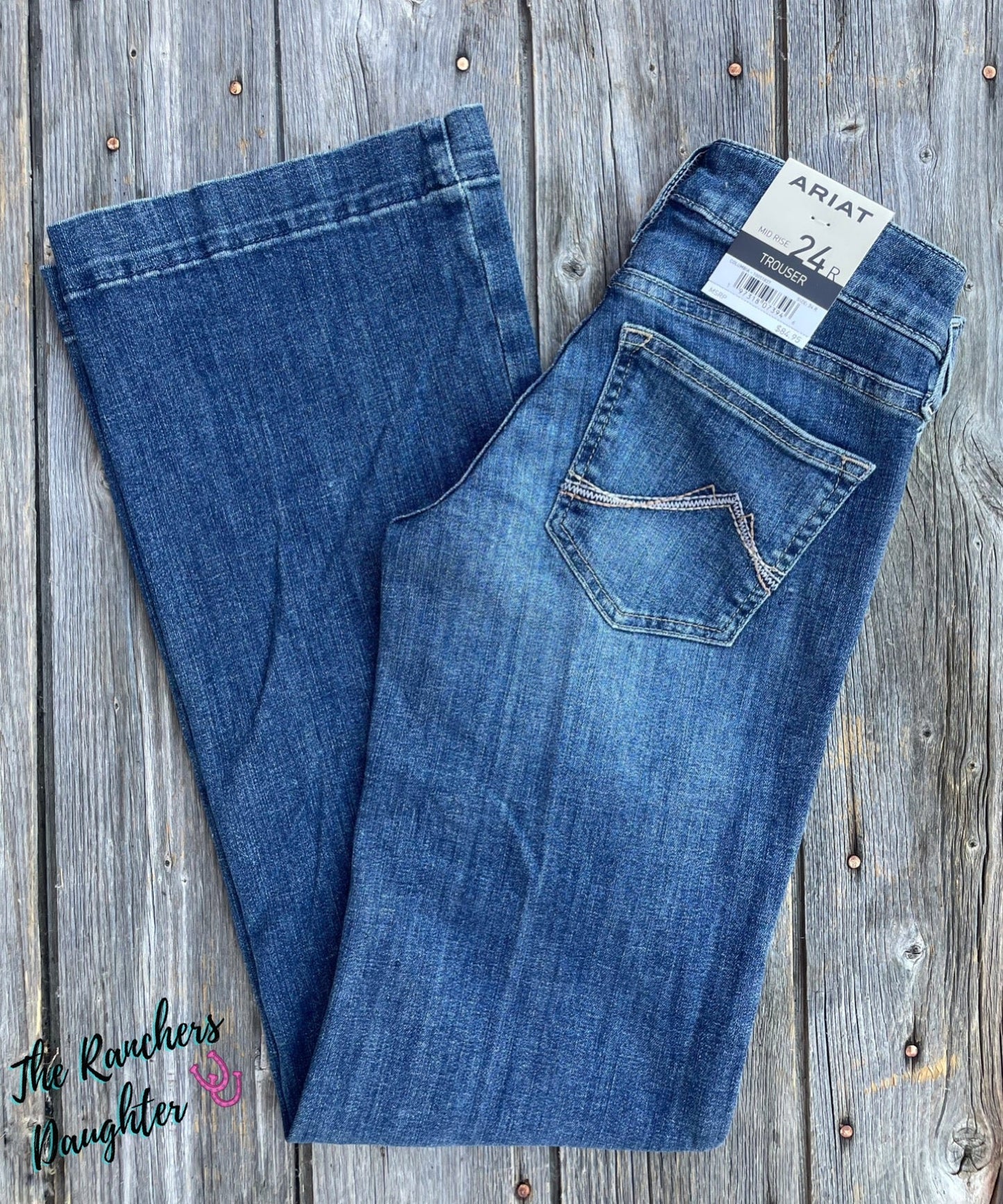 Ariat Women’s Olivia Mid Rise Wide Leg Trouser