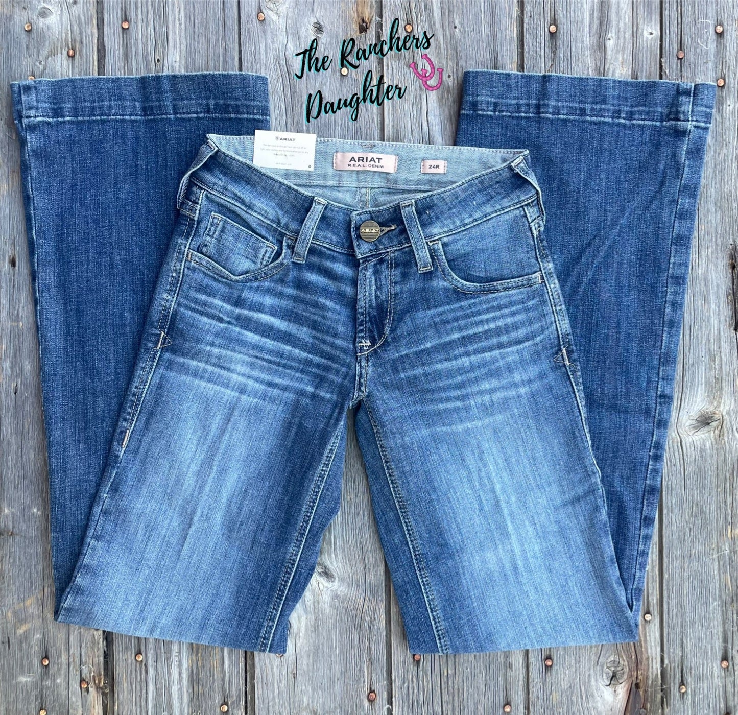 Ariat Women’s Olivia Mid Rise Wide Leg Trouser