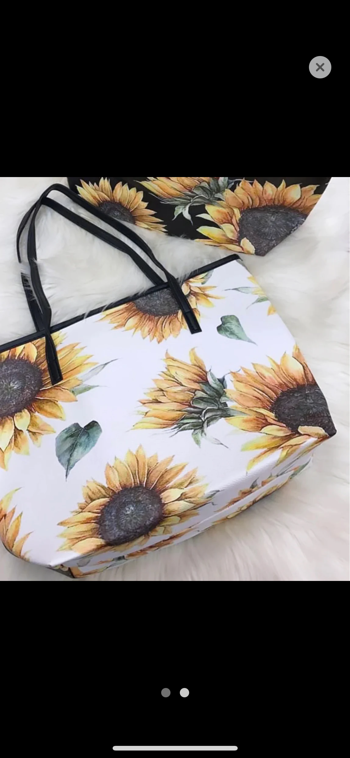 Large Sunflower Purse/Tote