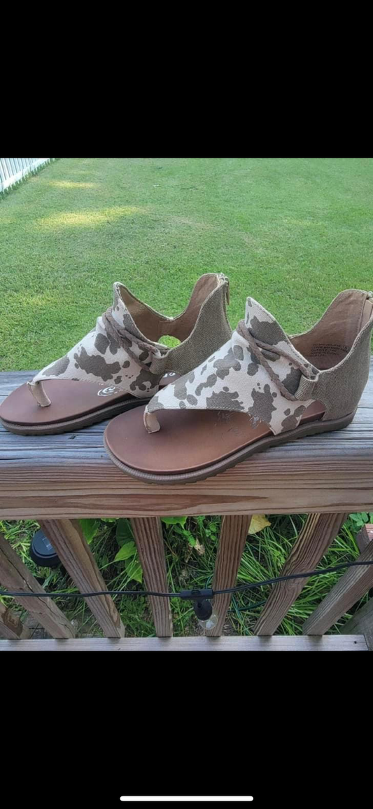 Gypsy Jazz Brown Cow Sandals