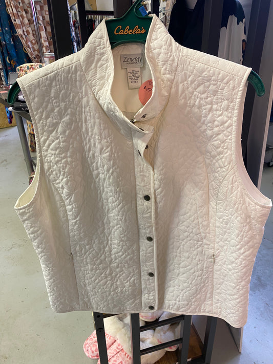 Chicos off white vest